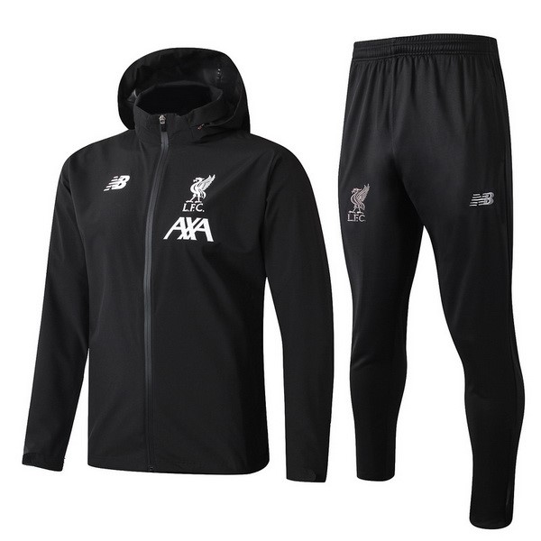 Rompevientos Liverpool Conjunto Completo 2019 2020 Negro